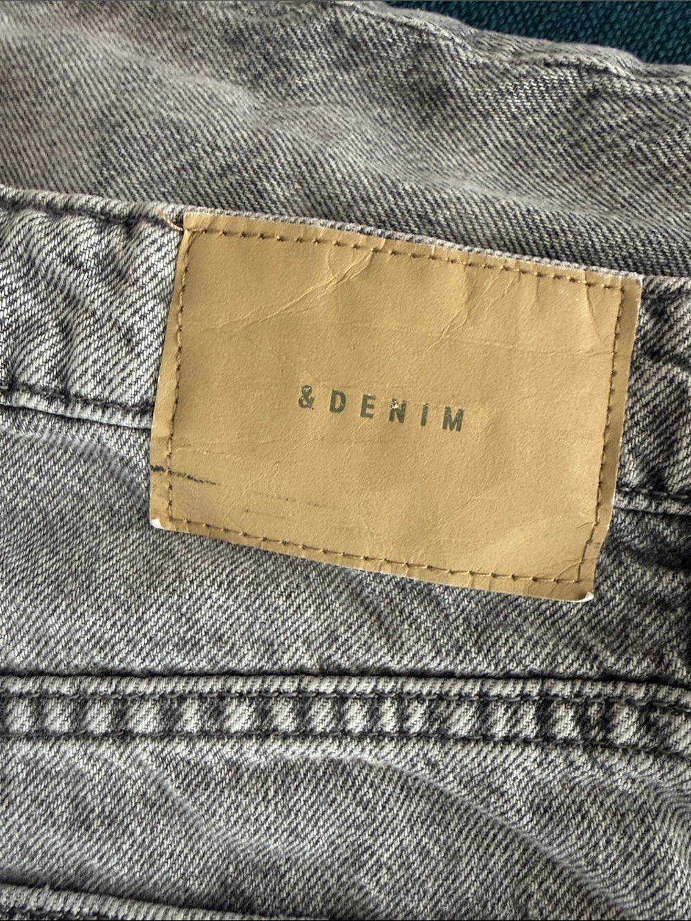 Ultra Wide Baggy Gray Wash Jeans - Picture 2 of 9